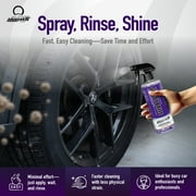 Nanoskin SPEEDY BRITE Professional Wheel & Tire Acid Cleaner 1 Gallon - Car Wash Wheel Cleaning Spray For Car Detailing | Works with Wheel Brush & Tire Brush | Melt Away Rust, Brake Dust, Road Grim
