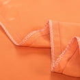 thumbnail image 2 of Satin Body Pillowcase for Hair and Skin, Silky Slip Cooling Body Pillow Cover with Hidden Zipper, Orange, 20" x 54", 2 Pack, 2 of 5