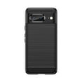 thumbnail image 1 of PANDACO Black Brushed Metal Case for Google Pixel 8, 1 of 3