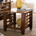 thumbnail image 1 of Baxton Studio Larissa Moderne Classique Style Mission Fini Cerisier Bois Brun Salon Table d'Appoint Occasionnelle, 1 of 5