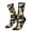 2 Black-2, variant on Cartoon Astronaut In Spacesuit Crew Socks for Men & Women, Breathable Casual Athletic Ankle Socks