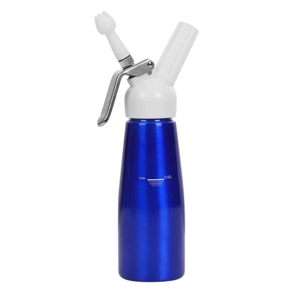 Whipped Cream Dispense,Heavy-Duty Aluminum Cream Canister,Whip Cream Canister,Whipped Cream Maker,Leak-Proof Whip Cream Maker for Desserts,Toppings,Handheld Mixer,Cake Mixer,Baking Mixer,10.63"x3.15"