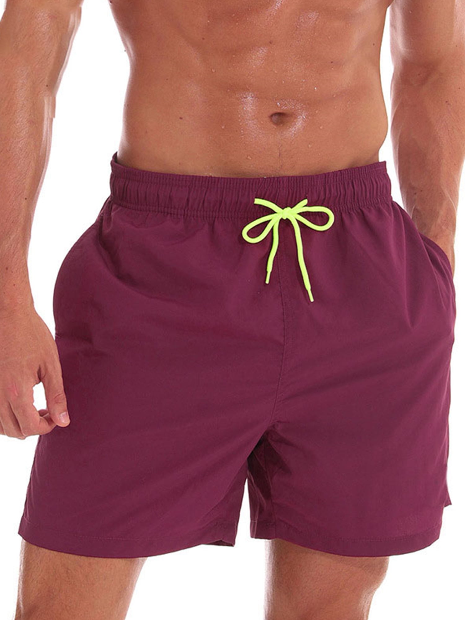 Sexy Dance Swim Short For Men Bathing Suit Bottoms Quick Dry Swimsuit Boardshorts Beachwear