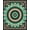 Black, Pattern 4, variant on ODIKA 6x9 Machine Washable Non-Slip Area Rug, Botanical Scroll Damask with Flourishing Vine Details High Traffic Rug, Green, 559038
