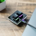 thumbnail image 6 of Black 2 Key Keypad Mini Keyboard Copy Paste Custom Shortcut Key Password Machine Sayodevice, 6 of 7
