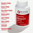 thumbnail image 6 of Protocol Niacin 500mg Flush Free - Vitamin B3 - Energy - 90 Veg Caps, 6 of 8