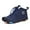 Blue, variant on Engtoy Baby Girl Boy Snow Boots Winter Half Boots Infant Kids Soft Bottom Shoes Size 3
