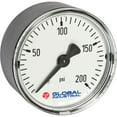 thumbnail image 3 of Global Industrial 2-1/2" Pressure Gauge, 200 PSI/KPA, 1/4" NPT CBM, Plastic, 3 of 3