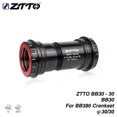 thumbnail image 4 of Greeniant ZTTO Soporte inferior Durabilidad Material premium Cerámica CNC Negro Eje de bloqueo de rosca Sellado Whorl Cambio directo para Ciclismo Greeniant OD002972-00B, 4 of 6