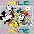 thumbnail image 3 of Disney - Mickey, Pluto, Minnie, Donald Duck, Goofy & Daisy - Crowded Photo - Men's Long Sleeve T-Shirt, 3 of 5