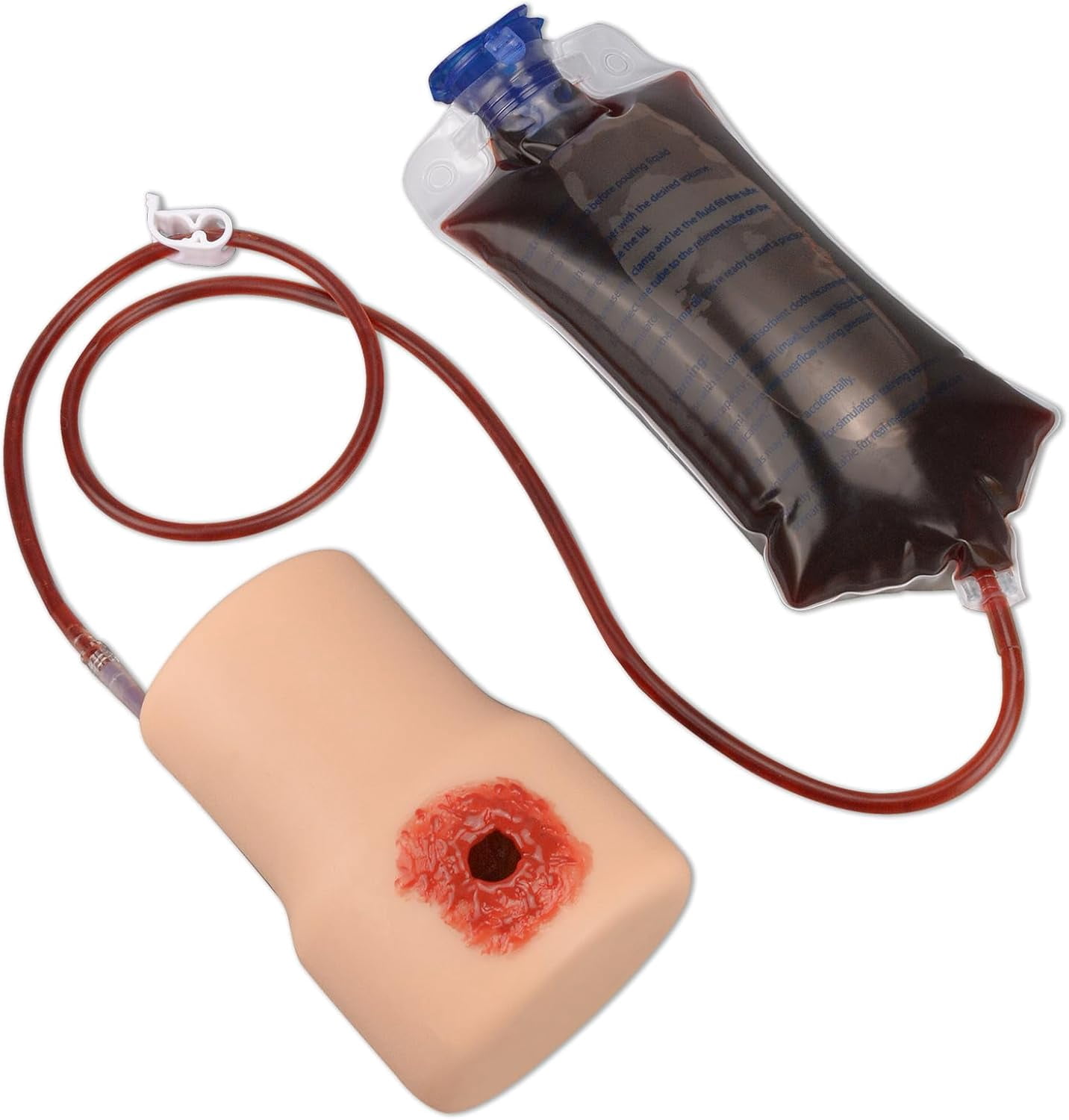 Eztrain Wound Packing and Tourniquet Task Training Kit to Bleed Control for Medical Education, First Aid Emergency Practice, Military Trauma Trainer