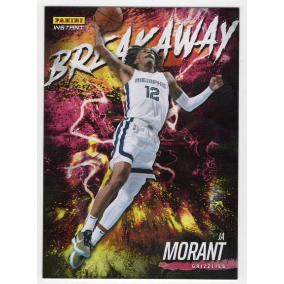 NBA 2021-22 Instant Breakaway   Ja Morant Trading Card B13 (/2819) (Paniani)