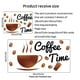 thumbnail image 4 of Adhesivos de pared de PVC Coffee Time, taza de café y granos, 20 x 29 cm, 4 of 4