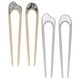 thumbnail image 2 of 4 piezas de cabello metal horquilla en forma de U, 2 of 3