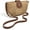 Khaki, variant on Straw Bag Beach Purse Summer Purses for Women Vacation Handbags Woven Crossbody Bags