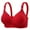 Red, variant on Loopsun Womens Bra Plus Size, Bras for Women, Woman's Solid Thin Style Breathable Large Size Bra without Steel Rim Pink M