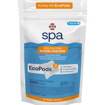 HTH Spa Care EcoPod Non-Chlorine Water Soluble Defoamer Pods, 16 Count, Extra Strength Foam Reducer for Pools and Spas