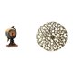 thumbnail image 1 of Figura de escritorio,Reloj de mesa con figura de globo terráqueo,decoración para oficina y hogar,Escultura colgante de pared,Decoración de pared metálica para sala de estar,dormitorio y, 1 of 8