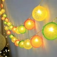 thumbnail image 3 of Decorative Fairy Lights Soft Glow Non-Glaring Battery Operated Orange Slices String Lights LED Hanging Lamps, 3 of 8