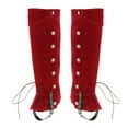 thumbnail image 4 of Pirate Boot Covers, Shoe Covers, Boot Covers, Durable Costume Props, Pirate Boot Red, 4 of 7