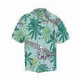 thumbnail image 3 of Camisas gráficas de hojas tropicales y aguacates para hombre, ropa con estampado 3D, camisa hawaiana de playa, blusas Y2K de manga corta, ropa con solapa, 3 of 5