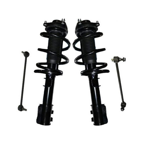 Front Strut Assembly and Sway Bar Link Kit - Compatible with 2011 - 2012 Kia Optima