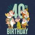 thumbnail image 2 of Men's Snow White and the Seven Dwarfs 40th Birthday Graphic T-Shirt, 2 of 4