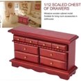 thumbnail image 4 of Miniature Bureau, 1:12 Miniature Bureau Model Decorative Solid, 4 of 5