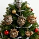 thumbnail image 4 of Fasiaou 1 Counts Woodland Animal Ornaments Hand Painted Forest Decor for Christmas Tree Rustic Holiday Hanging Decorations Nature Inspired Home Accents, 4 of 9