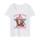 thumbnail image 1 of Camiseta para mujer, camisetas de verano, camiseta con cuello redondo para vacaciones, mochilero, senderismo SG, 1 of 8
