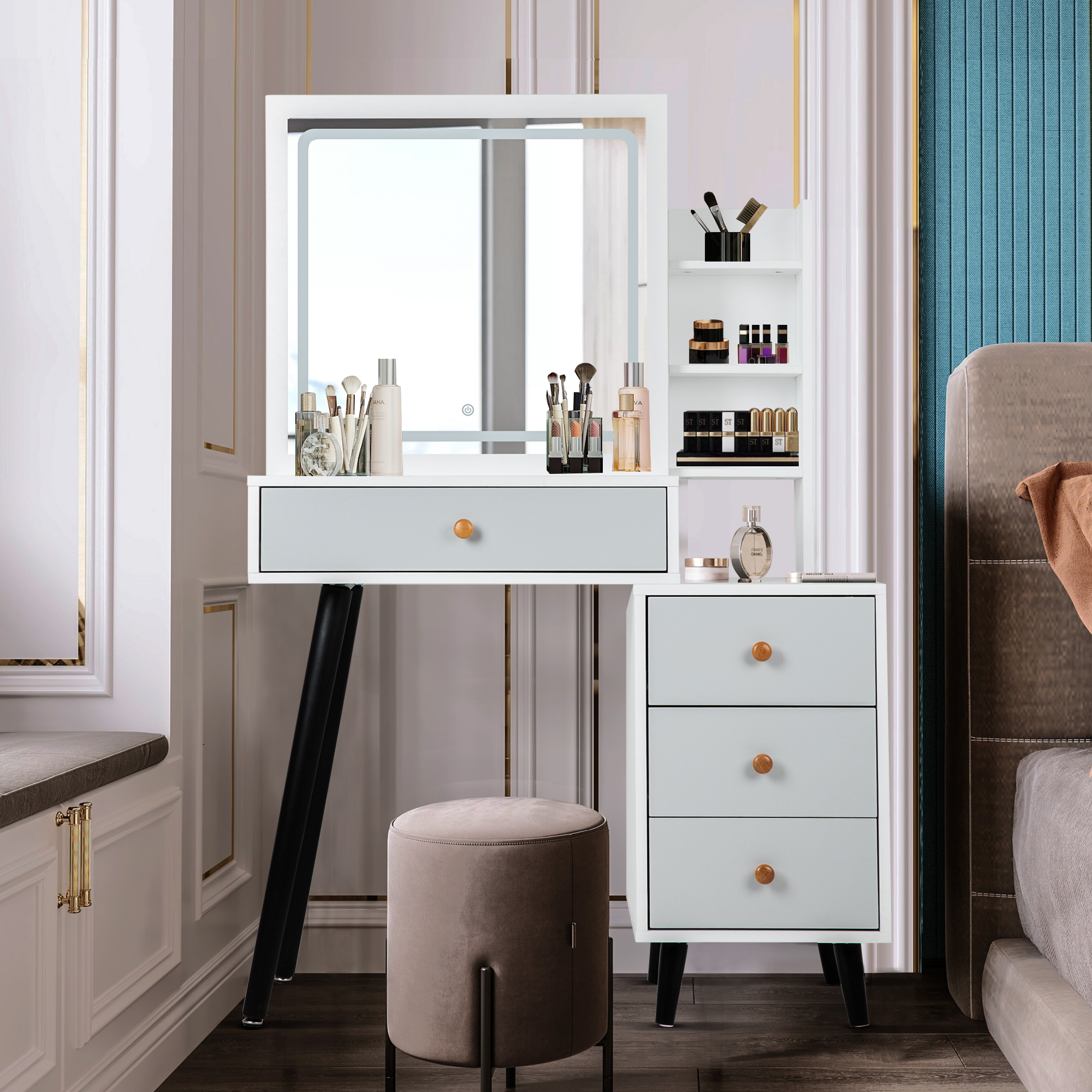 Makeup Vanity Furniture Australia  Saubhaya Makeup