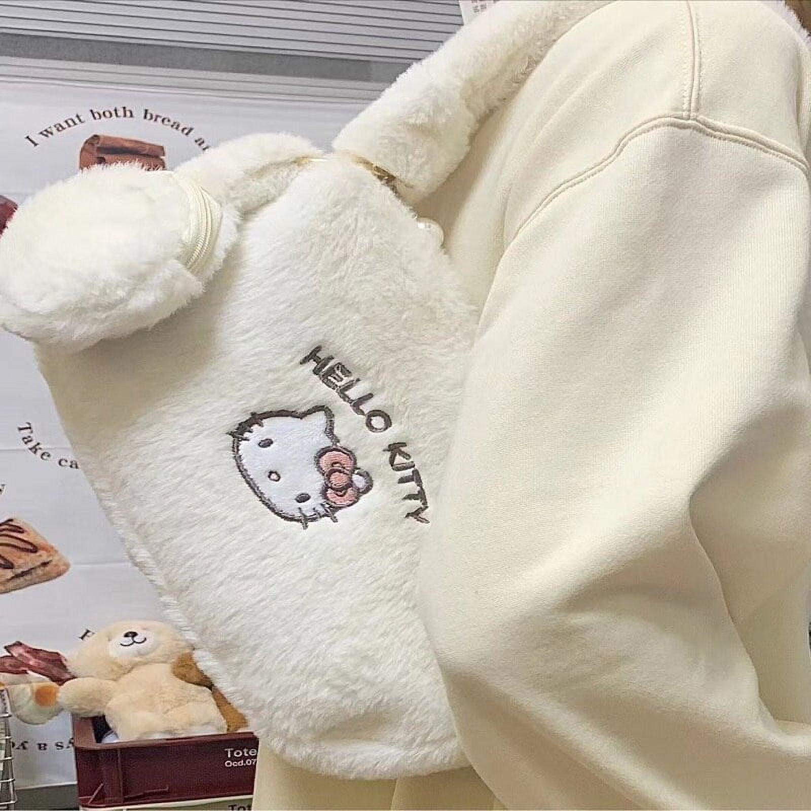 Harajuku Kawaii Fashion Y2K Hello Kitty Baguette Bag – The Kawaii Factory