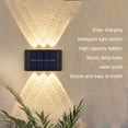 thumbnail image 3 of 2 Piezas De Lámparas Solares Para Pared, IP44 Resistentes Al Agua Lámparas Para Lavandería Con Panel Solar, Iluminación Automática Para Villas, Patios Interiores, 3 of 7