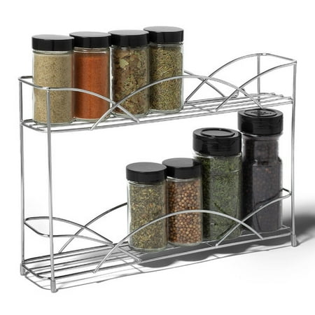 Spectrum Diversified Countertop 2-Tier Spice Rack - Walmart.com