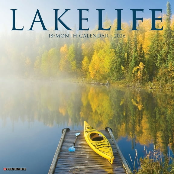 Lakelife 2026 Wall Calendar, (Paperback)