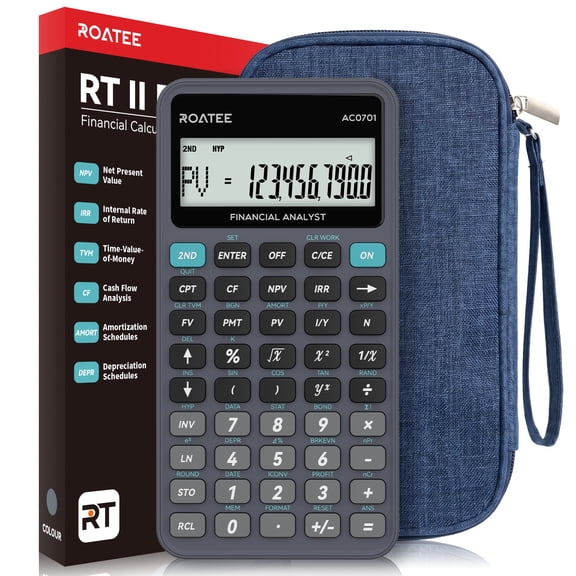 Financial Calculator ROATEE for College Students & Business Professionals
