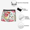 thumbnail image 6 of Bingfone Christmas Cute Pigs Men's Underwear - Casual Stretch Boxer Briefs-X-Large, 6 of 7