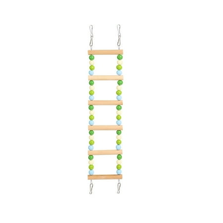 Gazechimp Bird Cage Perch Stand Parrot Cage Perch Hanging Swing for Cockatiels Parrots Green Style B