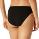 thumbnail image 4 of UNCOVER by SCHIESSER Calzoncillos para mujer  - Tai, algodón suave, paquete de 3 Negro M (Medium), 4 of 5