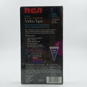 rca t-120h vhs video cassette 120-minutes (1-pack)