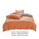 thumbnail image 3 of Juegos de colcha y cubrecama para todas las estaciones: juego de cama de 4 piezas, sábanas lavables de color liso, funda nórdica y fundas de almohada, sábanas de algodón lavado., 3 of 9