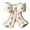 Beige, variant on Cute Bow Shaped Ceramic Vase, Farmhouse Decorative Bow Flower Vase, Modern Tabletop Centerpiece for Home Bedroom Living Room Decor