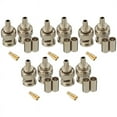 thumbnail image 2 of 60 Sets 3-Piece BNC Male RG58 Plug Crimp Connectors, 2 of 5