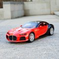 thumbnail image 1 of Modèle de Voiture de Sport en Alliage Atlantique 1:24 Véhicules Jouets en Métal Moulés sous Pression Modèle de Voiture Simulation Son Lumière Collection Cadeaux pour Enfants Rouge Sans Boîte, 1 of 5