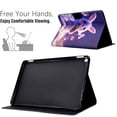 thumbnail image 7 of SaniMore for HD 10 & HD 10 Plus Tablet (11th Generation, 2021 Release) Case, PU Leather Wallet Flip Case Auto Wake/Sleep Card Slots Multiple Viewing Angles Full Wrap Protective Fashion Case, Rabbit, 7 of 7