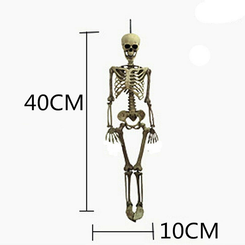 40cm Full Life Size Human Skeleton Halloween Decoration Party Prop Nice Vite 
