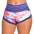 thumbnail image 4 of Xuyuer Womens Booty Scrunch Shorts Fashion Butt Lifting Ruched Shorts High Waist Dance Workout Hot Pants with Pockets, 4 of 5