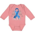 thumbnail image 3 of Inktastic Hope-Colon Cancer Awareness Boys or Girls Long Sleeve Baby Bodysuit, 3 of 5