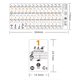 thumbnail image 2 of Labymos Transparente 37 49 61 Teclado electrónico, 2 of 8