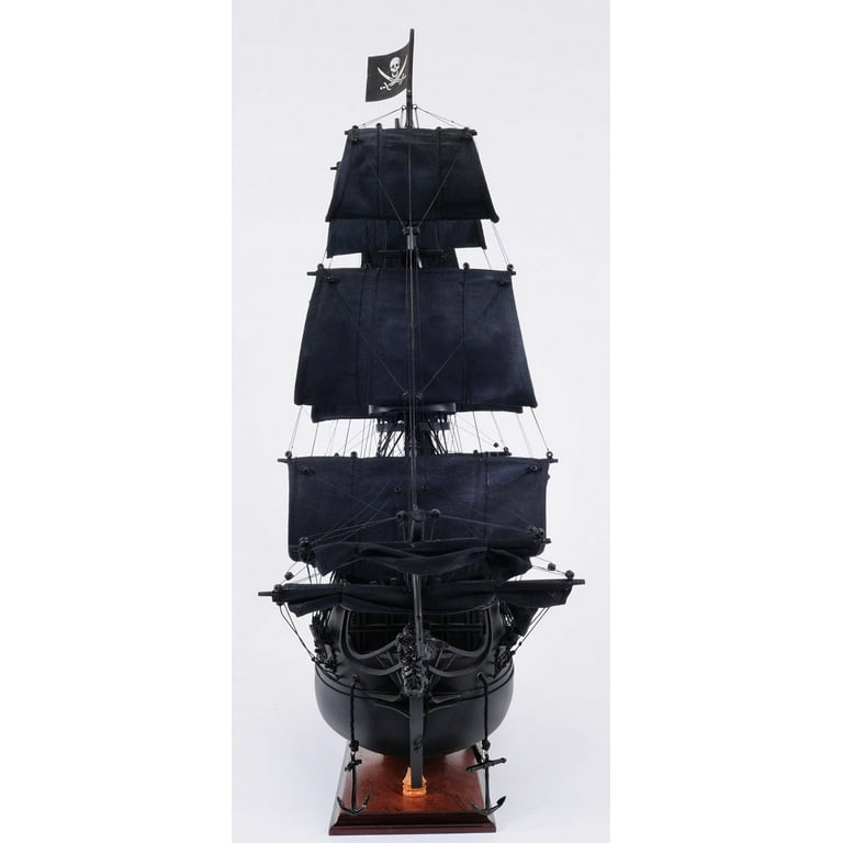 Black Pearl Exclusive Edition Fully Assembled Wooden Pirate